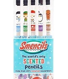 Holiday Smencils - HB #2 Scented Fun Pencils, 5 Count