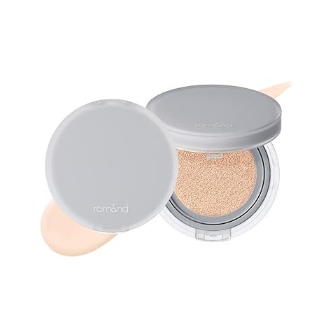 Rom&nd Nu Zero Cushion (01 Porcelain 17) Long Lasting, High Coverage, Semi Matte Finish Korean Cushion Foundation