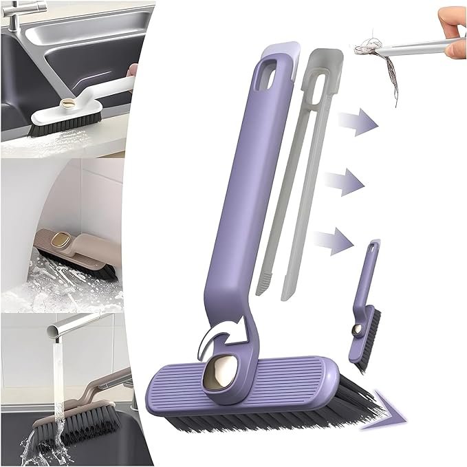 REWOP Toilet Cleaning Brush | Multi-Function Crevice Cleaning Brush