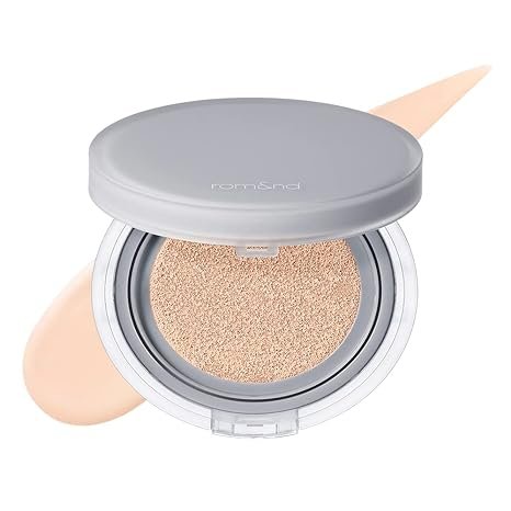 Rom&nd Nu Zero Cushion (02 Pure 21) Long Lasting, High Coverage, Semi Matte Finish, Korean Cushion Foundation