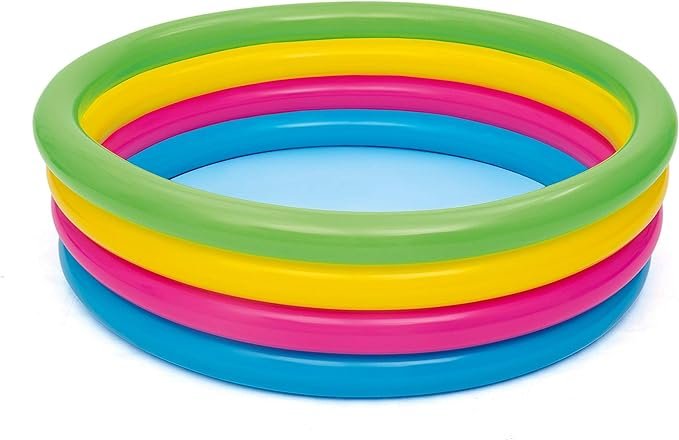 H2OGO! Rainbow Inflatable Play Pool