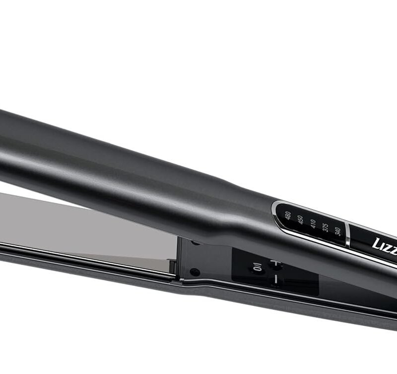 Professional 480 F Hair Straightener Iron with Titanium Plates by Lizze Extreme