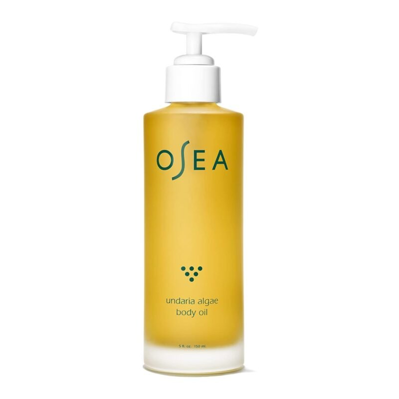 OSEA Undaria Algae Body Oil 5 oz, After Shower Body Oil, Firming