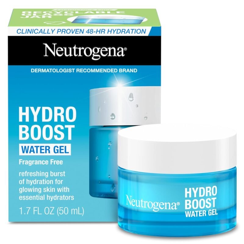 Neutrogena Hydro Boost Fragrance Free Face Moisturizer with Hyaluronic Acid for Dry Skin