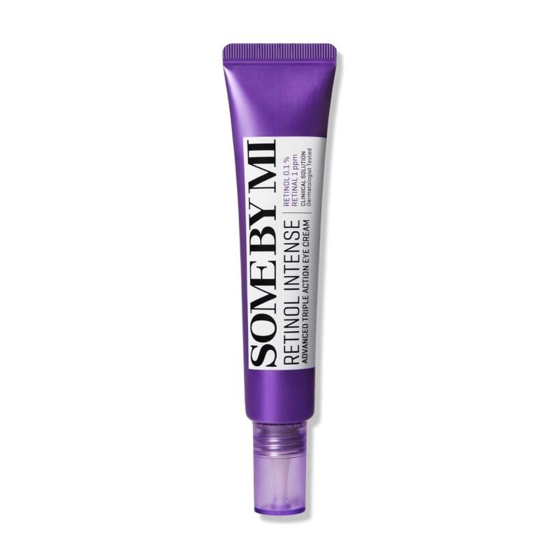 SOME BY MI Retinol Intense Advanced Triple Action Eye Cream -, 30ml - Fine Lines and Dark Circles Care for Sensitive Skin