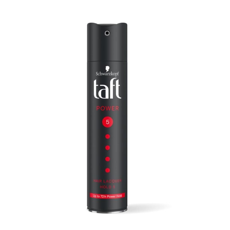 Schwarzkopf Taft Cashmere Touch Power Hairspray, Mega Strong 5, 250ml