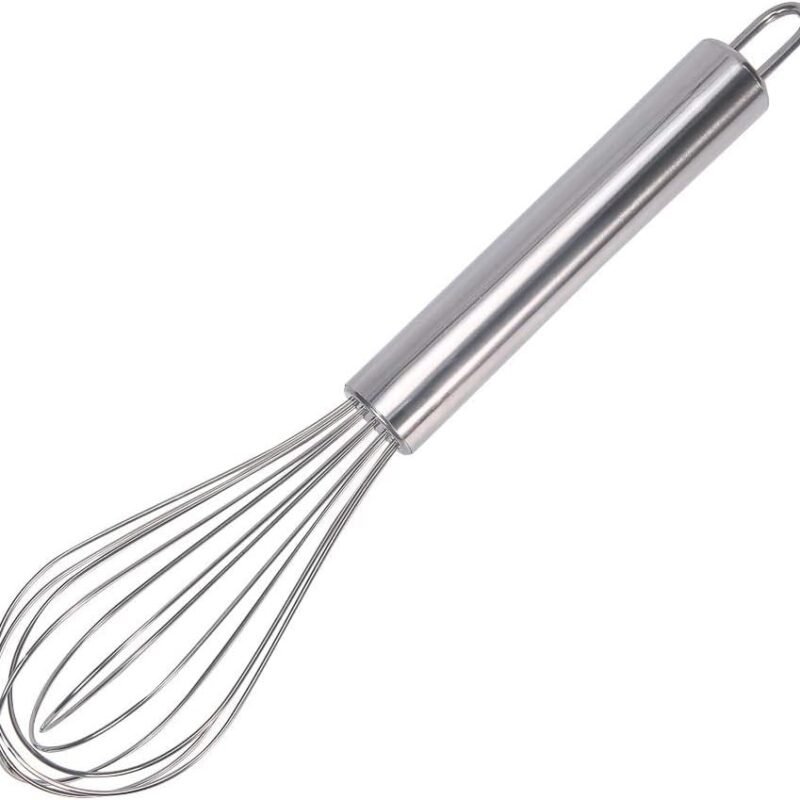 Stainless Steel Small Whisk for Cheese, Coffee, Eggs, Very Handy (8 inches)