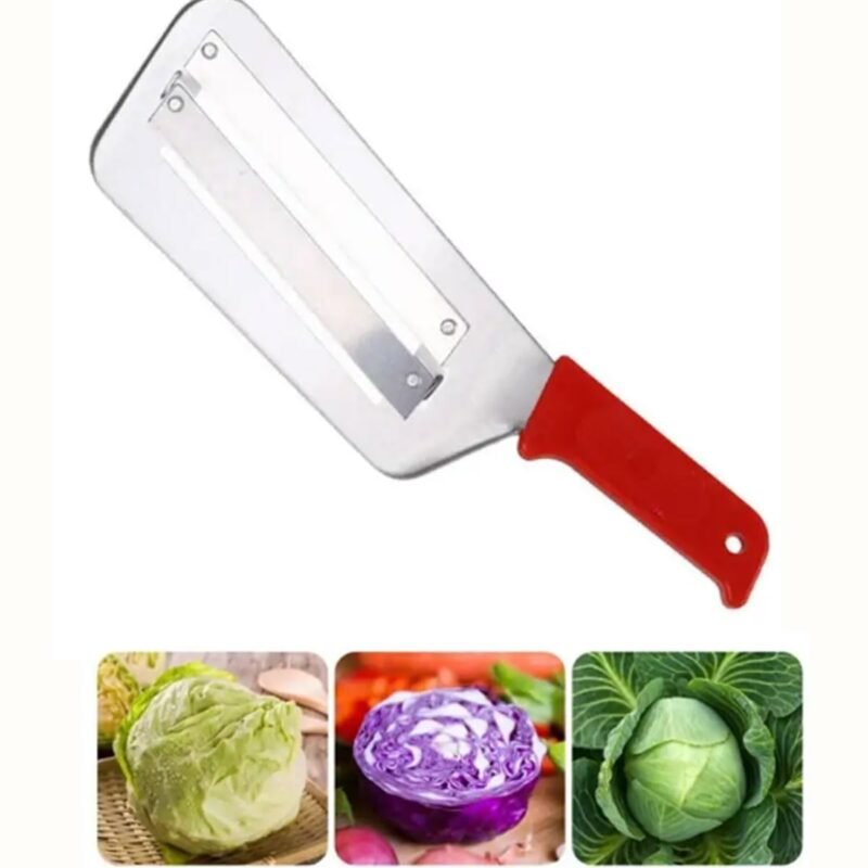 Multifunctional Stainless Steel Double Blade Manual Vegetable Cabbbage Onion Shredder Slicer Knife